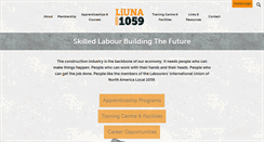 Desktop Screenshot of liunalocal1059.com