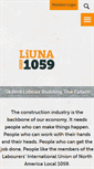 Mobile Screenshot of liunalocal1059.com